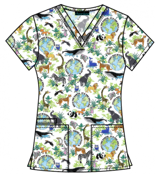 Cherokee Damenkasack  in Earth Day